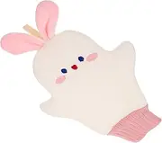 Beatifufu Cute Bathing Mitten Exfoliating Glove Body Scrubber for Women Gentle Skin Cleanser Bath Gloves
