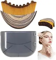 Lymphatic Contour Face Brush, Dry Brushing Face Brush, Lymphatic Drainage Massager for Face, Chin & Jawline Sculpting, Ergonomically Designed to Fit The Skin Precisely and Relieve Fatigue (1 PC)