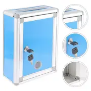 Wall-mounted Suggestion Box Letter Clear Mailbox Storage Crate