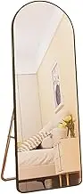 Arched Full Length Mirror,Creative Oversized Floor Standing Mirror,Free Standing Mirror with Stand,for Bedroom Entry Dressing Room Bedroom(A,50 X 160cm)