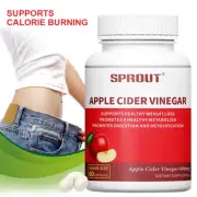 Apple Cider Vinegar Capsules - Weight Loss, Promotes Digestion & Detoxification