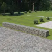 Gabion Basket Outdoor Garden Landscape Galvanised Steel Wire Wall Fence Barrier