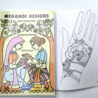 在飛比找樂天市場購物網優惠-[綺異館]印度彩繪書 #3205 練習本 henna meh