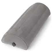 Inflatable Bolster Pillow, Half Moon Pillow for Legs, Knees, Lower Back & Head