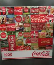 2017 Springbok & Coca Cola Puzzle "It's the Real Thing" 1000 pcs Sealed 24"x30"