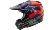 Arai VX-Pro4 Stars and Stripes MX ATV Offroad Helmet Adult Medium Black Frost