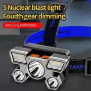 Headlamp Sensor Head Torch Headlight LED Rechargeable
