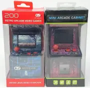 Retro Mini Arcade Machine Duo - 200 Games in 1 & 240 Games in 1 SEALED MY ARCADE