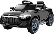 Rigo Kids Ride On Car Electric Toys 12V Battery Remote Control Black MP3 LED-Au