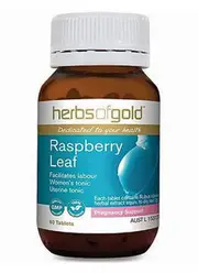 Herbs of Gold Raspberry Leaf 60 Tablets
