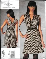 Uncut Vogue V1190 Tracy Reese Dress Sewing Pattern