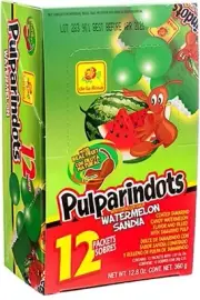 De La Rosa PulparindoDots Bite Size Original Watermelon Flavor12 Pcs Mexic Candy