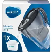 BRITA Marella 2.4L Water Filter Jug - Graphite - Germany Brand