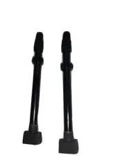 Presta FV Tubeless Valve Stems 70 MM MTB Road Black New Pair