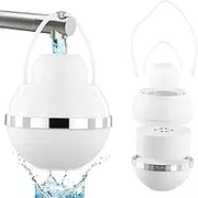 Chovbe Bath Water Filter, 8 Stages Bath Ball Water Filter, Bathtub Tap Water Filter, Removes Hundreds of Contaminants, Bath Filter for Water Softer, Faucet Filter Purifier for Skin, Hair