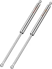 PAMAGOO 20 Inch 60 Lbs ''Stainless Steel'' Gas Struts C1608260 Lift Support for Tonneau Cover Travel Trailer Lid Boat Hatch Engine Cover RV Door Bed Marine Grade Shocks, 2 Pack
