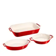 Staub Ceramic 3 pc. Mixed Baking Dish Set