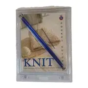 Boye “I Taught Myself to Knit” Pocket Guide New in Package F24