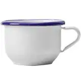 在飛比找遠傳friDay購物優惠-《ibili》復古琺瑯馬克杯(藍250ml) | 水杯 茶杯