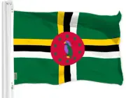 Dominica Dominican Flag 3x5 Ft LiteWeave Pro Series Printed 150D