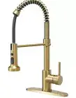 BESy Commercial Kitchen Faucet with Pull Down Sprayer