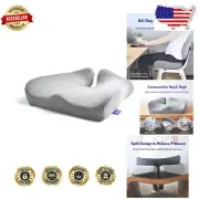 Extra-Dense Memory Foam Cushion for Comfort - Ideal for Chairs and Wheelchairs