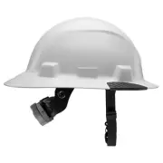 LIFT Safety HIDNV-24W iDAX Full Brim Hard Hat - Ratchet Suspension - White