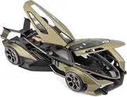 Lambo V12 Vision Gran Turismo Matt Green Metallic 1/18 Diecast Model Car by Maisto 31454