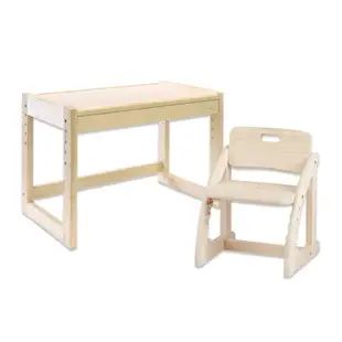 日本 IKONIH 愛可妮 檜木書桌 兒童成長桌 檜木椅子 兒童成長椅【再送 愛可妮 天然檜木精油噴霧200ml】