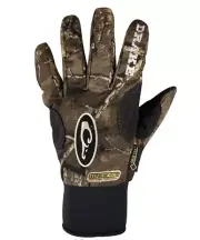 DRAKE WATERFOWL MST REFUGE HS GORE - TEX CAMO GLOVES TIMBER SIZE SMALL