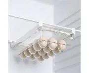 Clear Organizing Bin Durable ABS PET Drawer Type Transparent Design Wide Application Egg Storage BinEgg Bin with Holder