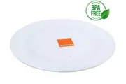 48 x 20cm Melamine Round Plate Birthday Wedding Party Dinner White Cafe Snack Dish