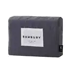 Bambury Size King Bed Linen Sheet Set Charcoal Home Bedding w/Pillowcase Linen