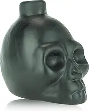 “OW” Screaming Black Skull Whistle, Aztec Death Whistle