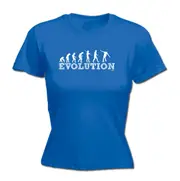 Evolution Skate - Funny Novelty Womens T-Shirt T Shirt Tshirt