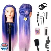 Mannequin Head with Hair 26" hair mannequin doll head styling manikin head Co