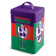 Fremantle Dockers AFL Cookie Storage Tin with Full Colour Logo Design