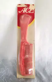 Vintage Ace Rake Comb Resin LARGE 9” ** RARE MARBLE COLOR - NEW IN PACKAGE