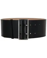 Alexander McQueen Ecolux Leather Belt