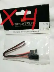 Spektrum Standard Servo Extension 9" SPMA3052 New in package ( X ) 4 packs