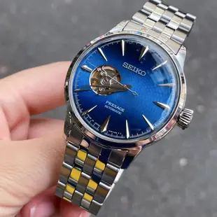 【SEIKO 精工】PRESAGE 精工調酒師系列 機械腕錶 4R38-01N0U 現代鐘錶 SK016