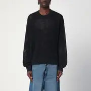 [Represent] Black cotton sweater L Black