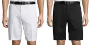 New Mens Jack Nicklaus Sta-Dri Flat Front Golf Performance Shorts MSRP $55
