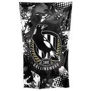 COLLINGWOOD MAGPIES AFL Cape Wall Flag Banner