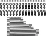 RC Metal Link Tie Rod Pull Rod Set 6 G63 6WD 1/10 RC Car