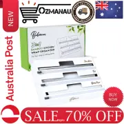 Bamboo Cling Wrap Dispenser with Cutter 33cm | 3-in-1 Foil and Wrap Organiser fo