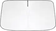 Windshield Visor Sun Visor Protector Foldable Compatible with Nissan Altima Car Windshield Visor Cover Front and Rear Window Visor