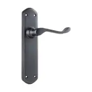 1047 Door Lever Windsor Latch Pair Antique Copper H200xP60xW45mm