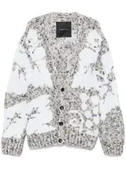 [FEDERICO CINA] Grape cardigan S Grey