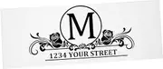 Gadpiparty 2pcs Self Adhesive Mailbox Decal Durable Address Sticker for Easy Application Mailbox Door Outdoor Signs Removable and Decoration